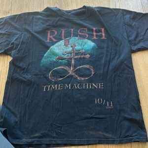 RUSH Time Machine tshirt XL